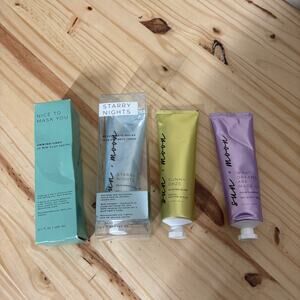 Sun + Moon Skincare Set Face & Neck Cream Scrub Gel Night Mask